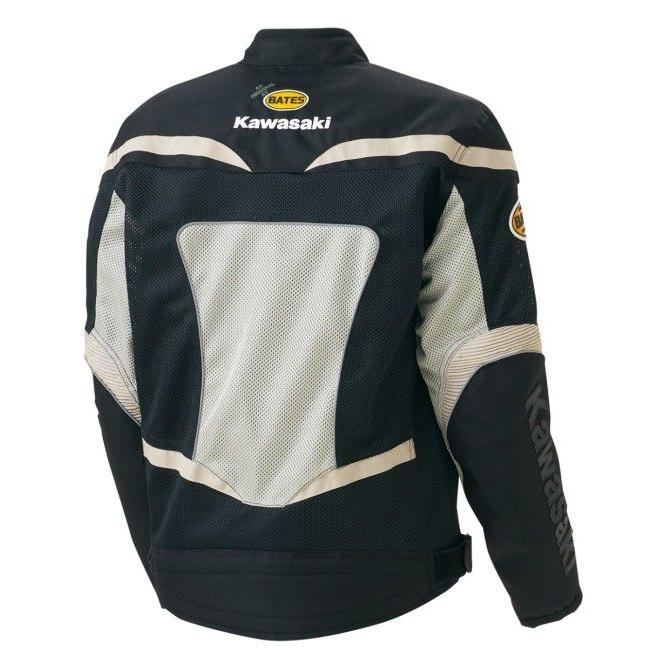 BATES ベイツ Kawasaki カワサキ Kマーク メッシュジャケット L カワサキがBATESとのコラボジャケットのデザインを一新！2020年A