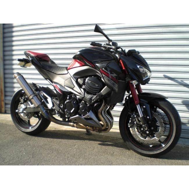 ASAHINA RACING アサヒナレーシング GPフォーミュラスリップオン エンド部：ラージエンド / サイレンサー長：400mm オプション専用バッフル：なし z800の画像