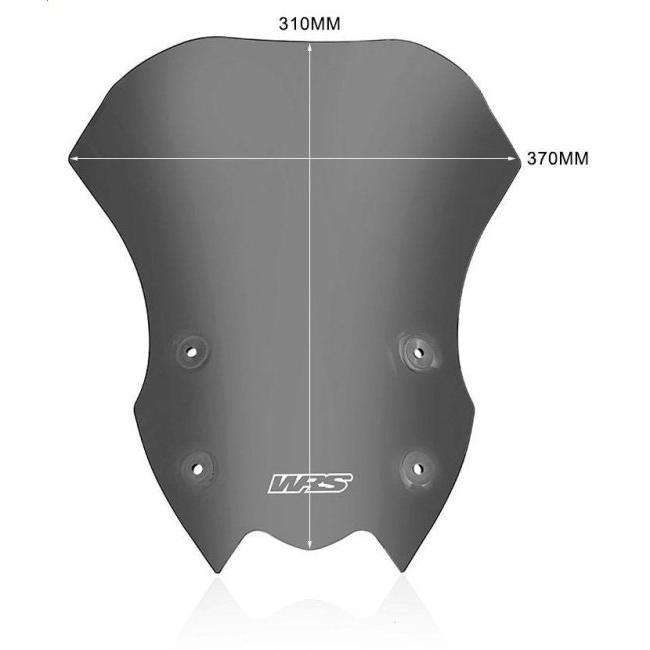 WRS ダブリューアールエス ウインドスクリーン (ツーリングタイプ