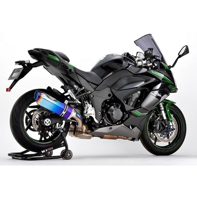 美品 BEET ナサートエボ2 スリップオンマフラー Ninja1000SX BEET（ビート） NASSERT Evolution TypeII スリップオンマフラー