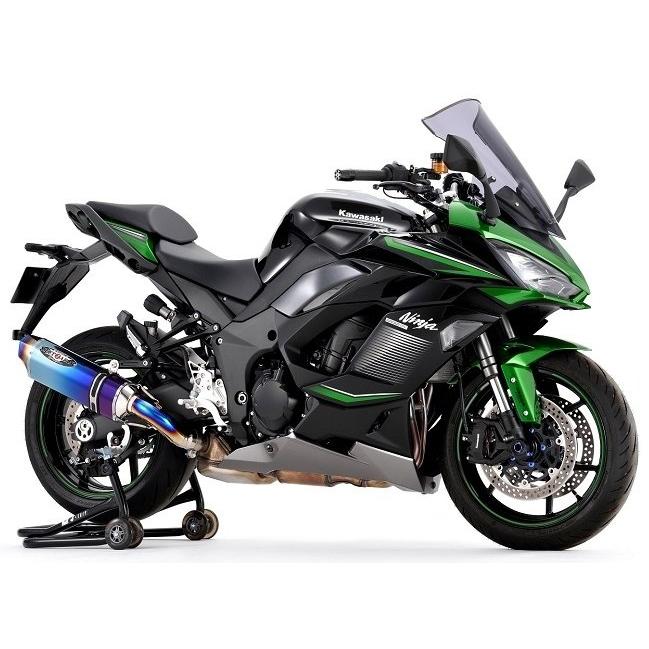 BEET BEET:ビート NASSERT Evolution TypeII スリップオンマフラー タイプ：メタルブラック Ninja1000SX KAWASAKI カワサキ｜webike02｜03