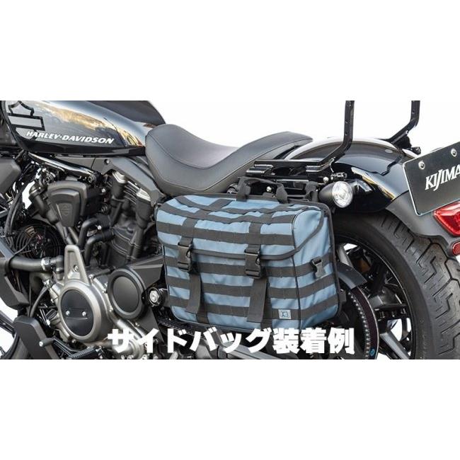 KIJIMA（キジマ） サドルバッグガード DHW タイプ：左側 ナイトスター