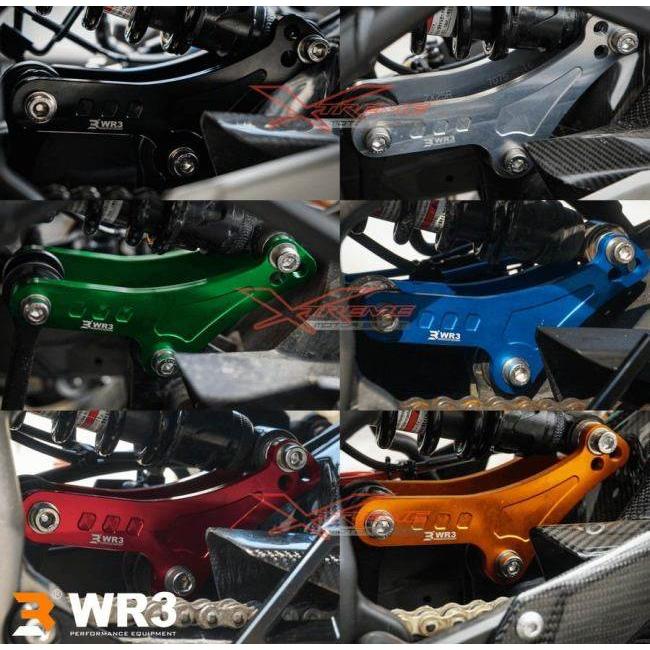 WR3 - ダブルアールスリー ローダウンキット 色合い：ゴールド ZX25RR KAWASAKI カワサキ 車強める一揃いの道具・繋がり サスペンション 足回転運動
