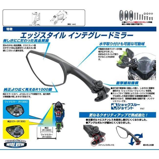 NAPOLEON TANAX タナックス ナポレオン カウリングミラーリブラ3
