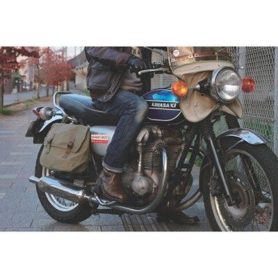 DIN MARKET（ディンマーケット） Canvas Saddle Bag (キャンバス