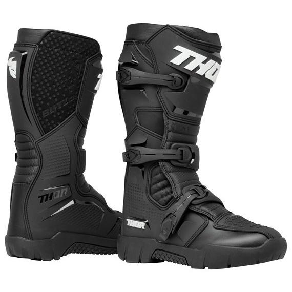 【使用数回美品】THOR オフロードブーツ 10インチ(26.5-27.5cm) THOR（バイク） THOR ソアー BLITZ XR TRAIL LTD [ブリッツ エックス