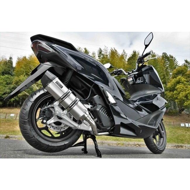 BEAMS ビームス CORSA-EVOIIサイレンサー 政府認証 タイプ：ステンレス(重量：3.3kg【純正5.05kg】) PCX125 HONDA ホンダ フルエキゾーストマフラー マフラー_3