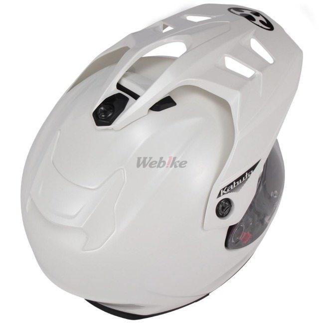 OGK KABUTO オージーケーカブト GEOSYS［ジオシス パールホワイト］ヘルメット サイズ：L(59-60cm)｜webike02｜14