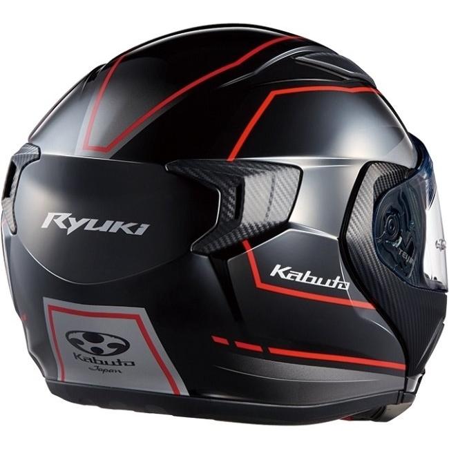 OGK KABUTO オージーケーカブト RYUKI BEAM［リュウキ ビーム フラットブラックグレー］ヘルメット サイズ：M(57-58cm)｜webike02｜04