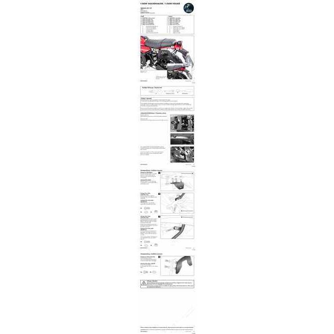 HEPCO＆BECKER ヘプコ＆ベッカー サイドソフトケースホルダー 「C-Bow」 XSR125 YAMAHA ヤマハ バッグ・ボックス取り付けステー 車体用バッグ・ケース_6