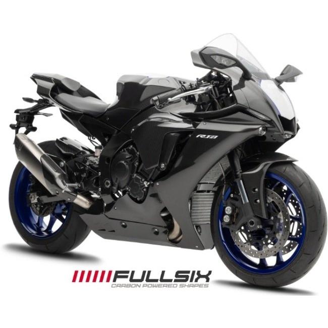 FullSix フルシックス サイドカウル4点セット コーティング：クリアコート(艶あり) / カーボン繊維：245Twill 綾織り YZF-R1 YZF-R1M YAMAHA ヤマハ カウル関連_7