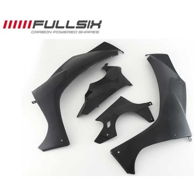 FullSix フルシックス サイドカウル4点セット カーボン繊維：200Plain 平織り / コーティング：マットコート(艶なし) YZF-R1 YZF-R1M YAMAHA ヤマハ カウル関連_2