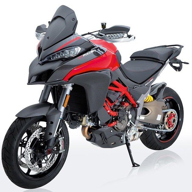 FullSix フルシックス アンダーカウル カーボン繊維：200Plain 平織り / コーティング：クリアコート(艶あり) MULTISTRADA1200 DUCATI ドゥカティ カウル関連_3