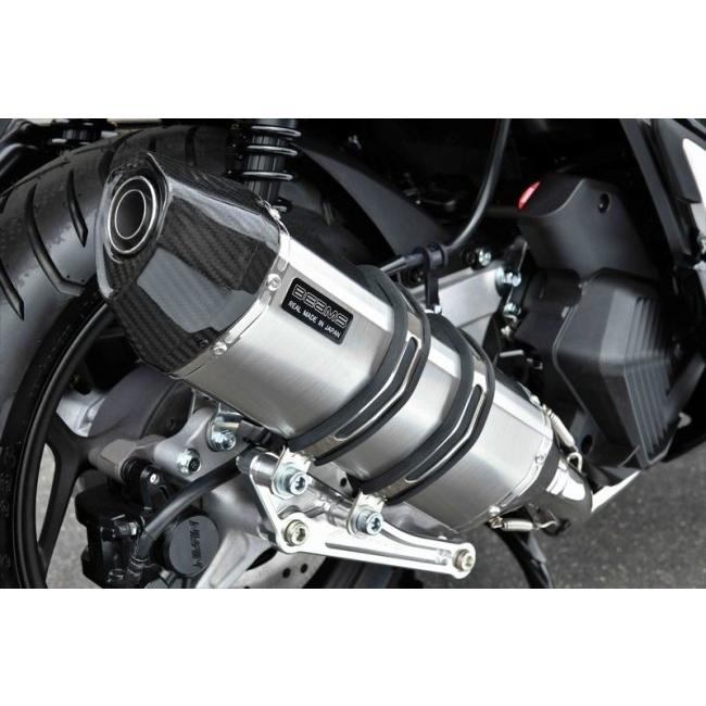 BEAMS - ビームス CORSA-EVOII その向き証明 印字機：ステンレスサイレンサー(掛け目：3.3kg【文句なし5.05kg】) PCX160 HONDA ホンダ フルエキゾーストマフラー 消音装置