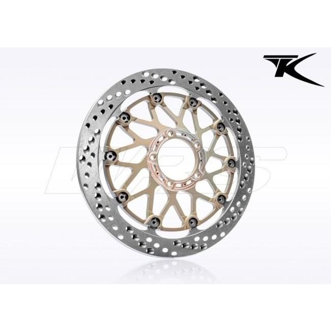 バイク TK ティーケー PAIR OF FLOATING FRONT BRAKE DISCS EVO LINE