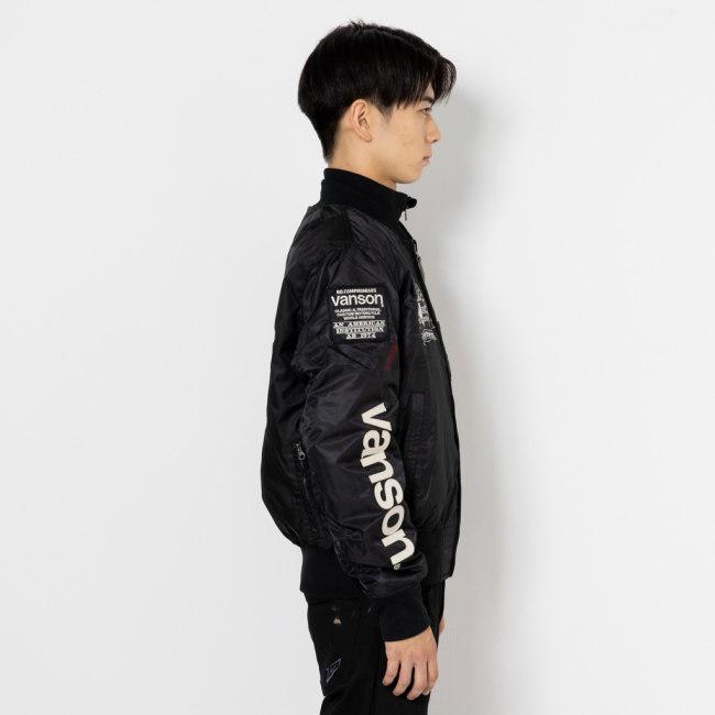 VANSON バンソン MA-1ジャケット サイズ：L オールシーズン