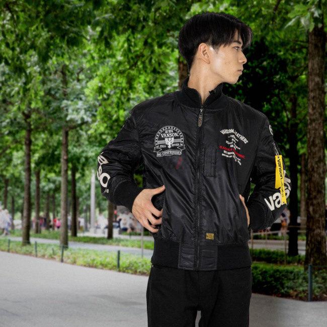 vanson MA-1ジャケット Lサイズ VANSON バンソン MA-1ジャケット サイズ：L オールシーズン
