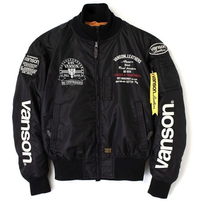vanson MA-1ジャケット Lサイズ VANSON バンソン MA-1ジャケット サイズ：L オールシーズン