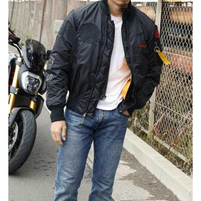 VANSON バンソン MA-1ジャケット サイズ：L オールシーズンジャケット