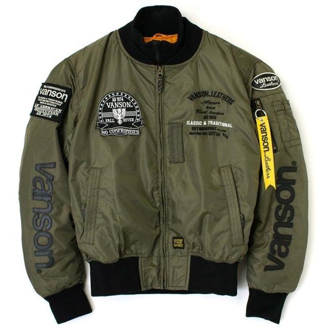 VANSON（バンソン） MA-1ジャケット サイズ：XL オールシーズン