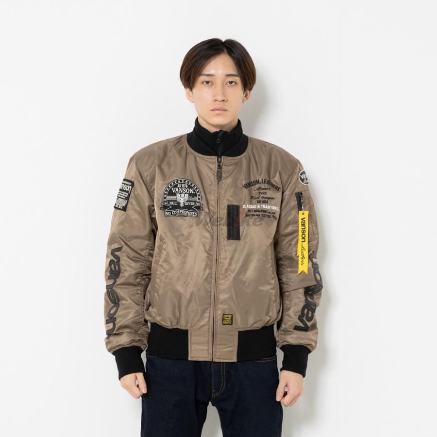 VANSON（バンソン） MA-1ジャケット サイズ：XL オールシーズン