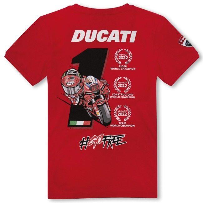 DUCATI Performance DUCATI Performance:ドゥカティパフォーマンス MotoGP World Champion 2022 T-shirt サイズ：XXL｜webike02｜02