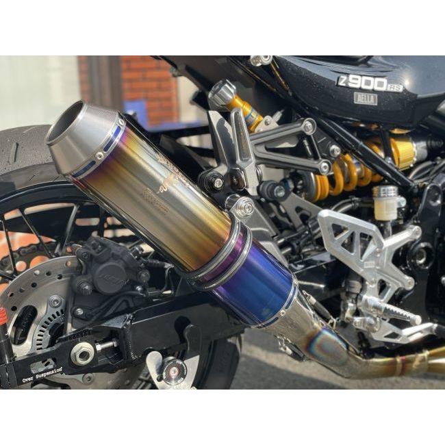 AELLA（アエラ） 「ワイバン」コラボ チタンフルエキゾーストマフラー