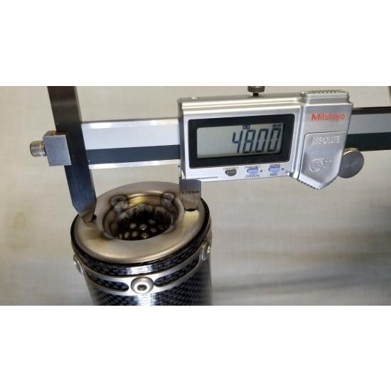 TOSH-TEC トシテック チタン ・カーボンショートサイレンサー タイプ：3つ穴タイプ TZ125 TZ250 RZ350 RZ350R RZ250 RZ250R SDR R1-Z TZR250 TZR250R マフラー | ブランド登録なし | 04