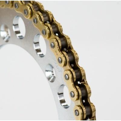 RK JAPAN RKジャパン 520MXZ5 ゴールド 【クリップジョイント】 リンク数：118L HONDA ホンダ KAWASAKI カワサキ SUZUKI スズキ YAMAHA ヤマハ チェーン 駆動系 | RK JAPAN | 04