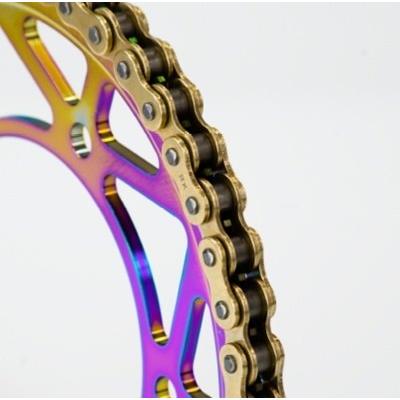 RK JAPAN RKジャパン 520MXZ5 ゴールド 【クリップジョイント】 リンク数：118L HONDA ホンダ KAWASAKI カワサキ SUZUKI スズキ YAMAHA ヤマハ チェーン 駆動系 | RK JAPAN | 05