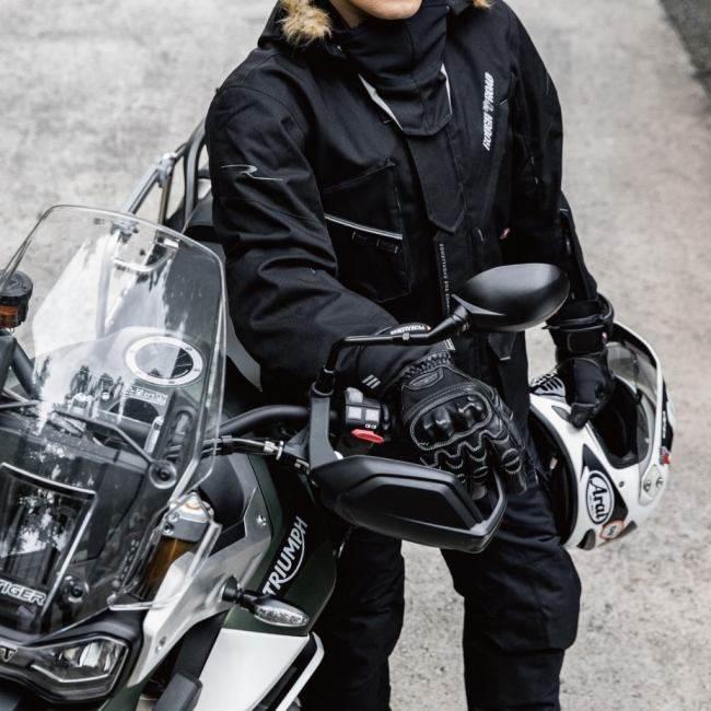 TRIUMPH ゴアテックス グローブ xxs未使用 プリマロフト バイク 【公式