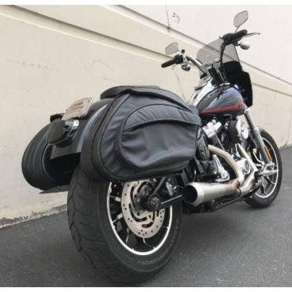 Leather Pros レザープロス レトロシリーズ V3 サドルバッグ 仕上り