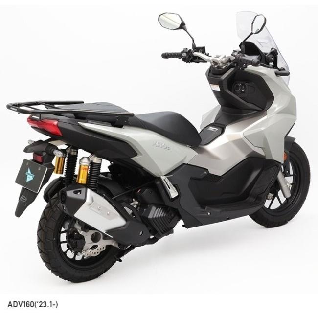 ENDURANCE エンデュランス リアキャリア+リアボックスセット 30L ADV160 HONDA ホンダ トップケース・テールボックス 車体用バッグ・ケースの画像