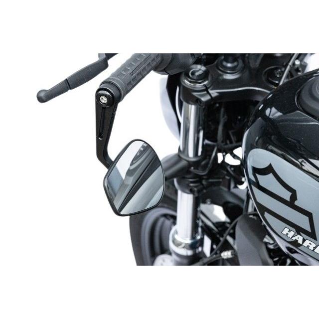 TEC製 バーエンドミラーセット KIJIMA（キジマ） TECH11 ミラー バーエンドマウント バーエンドミラー