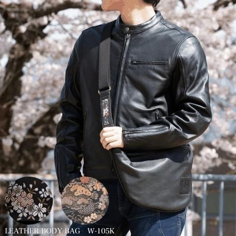 DEGNER デグナー 花山レザーボディバッグ ショルダーバッグ バッグの画像