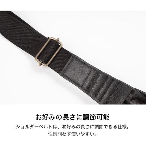 DEGNER デグナー 花山レザーボディバッグ ショルダーバッグ バッグの画像