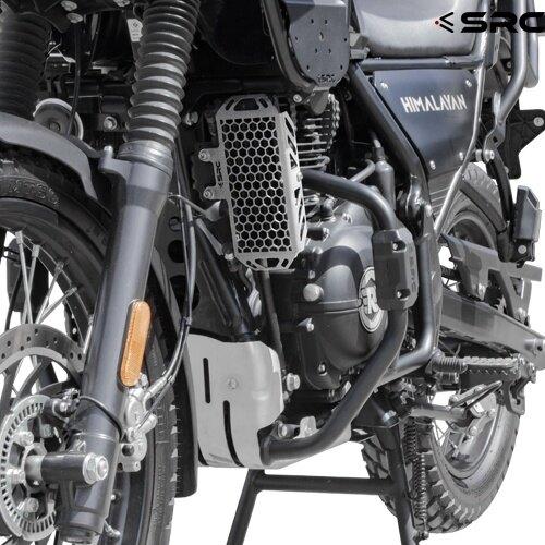 SRC エスアールシー オイルクーラーコアガード カラー：シルバー カラー HIMALAYAN 410 ROYAL ENFIELD ロイヤルエンフィールド 冷却関連 エンジンの画像
