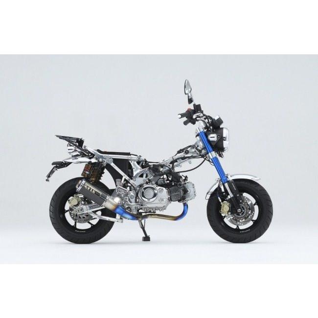 OVER オーヴァー OV-44 フレームキット カラー：シルバーアルマイト Monkey125 HONDA ホンダ フレーム