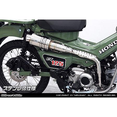 WirusWin ウイルズウィン ツインテールアップマフラー サイレンサー 