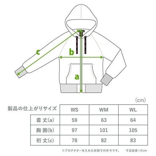 Poi DESIGNS Poiデザイン WOMEN'S プロテクトパーカ CE サイズ：WS