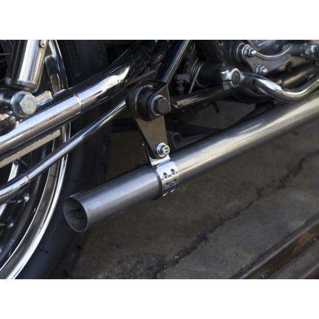 Motor Rock モーターロック オールドスタイル手曲げマフラー SR400