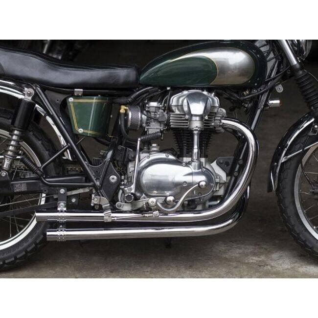 Motor Rock モーターロック オールドスタイル手曲げマフラー Type2