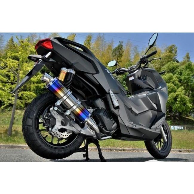 BEAMS ビームス R-EVO フルエキゾーストマフラー 政府認証 サイレンサー：ヒートチタン ADV160 HONDA ホンダ｜webike02｜04