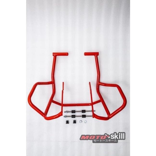 シャリー　5.5j ワイドスイングアーム　セット MOTOSKILL（モートースキール） Crash bar CRF250 Rally カラー：Red
