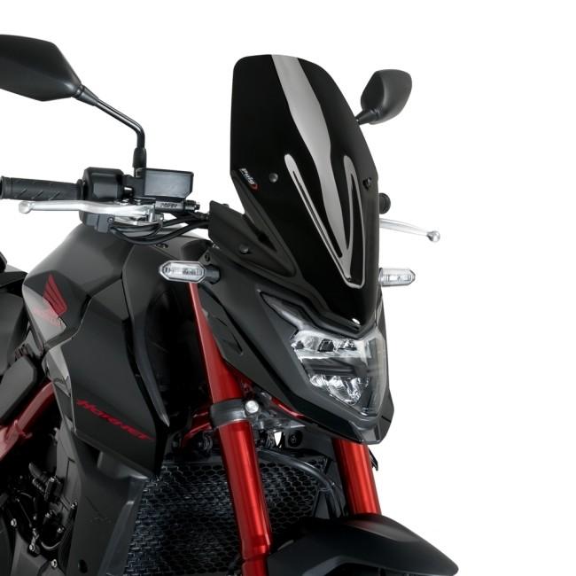 Puig プーチ ニュージェネレーションNKスクリーン (TOURING) (Windshield New Generation Touring) カラー：ブラック CB750 HORNET HONDA ホンダ スクリーンの画像