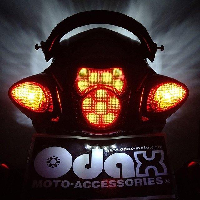 ODAX オダックス バックフォグキット ver.2 タイプ：スモークレンズ GSX1300R 隼 SUZUKI スズキ フォグランプ 灯火類 電装系_5