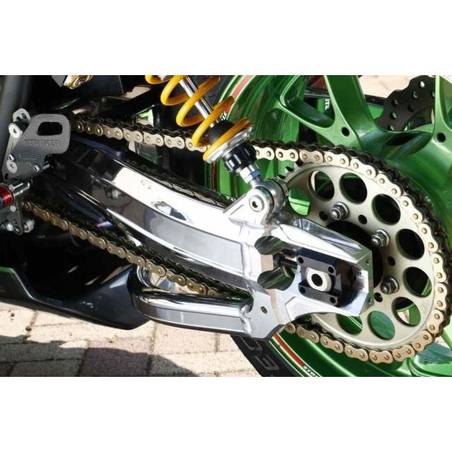STRIKER ストライカー G-STRIKER スイングアーム パワーディメンション Type-S(スタビ付き) 半艶ブラック仕上げ ZRX1200DAEG KAWASAKI カワサキ 足回り_1