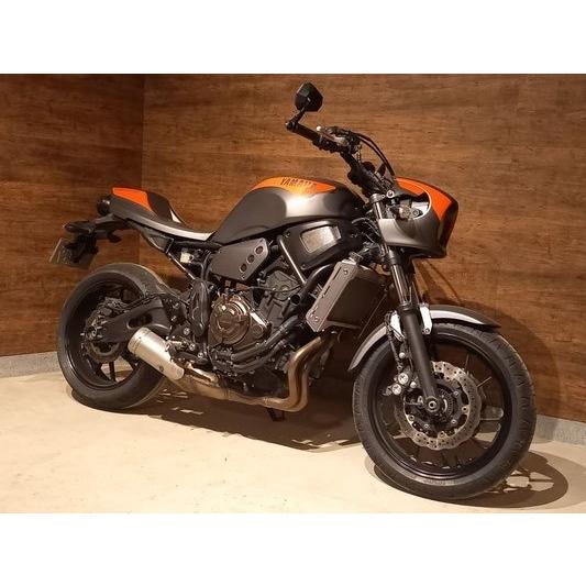 YAMAHA　XSR700　センタータンクカバー XSR700 センタータンクカバー 純正 エンブレム付き - メルカリ