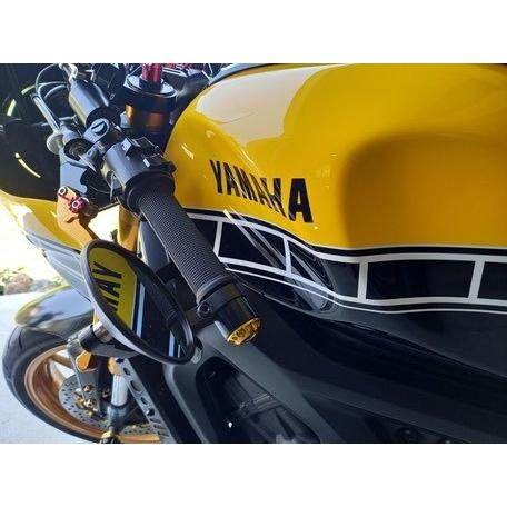 初代XSR900用　ファニーズカスタム　エグリタンクカバー　青 左右セット FUNNY'S CUSTOM SERVICE ファニーズカスタムサービス エグリ