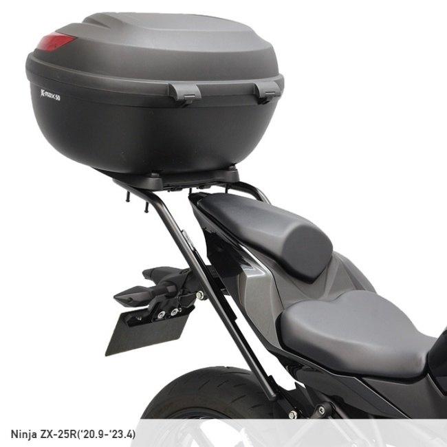ENDURANCE エンデュランス リアキャリア＋リアボックスセット Ninja ZX-25R KAWASAKI カワサキ トップケース・テールボックス 車体用バッグ・ケース_3